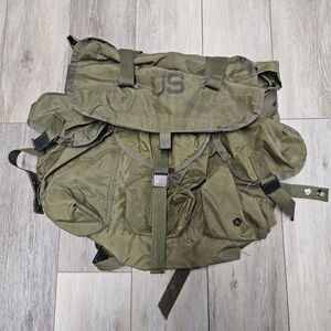 Vintage US Army Military Field Pack Combat Alice LC-1 Medium Backpack Nylon Only